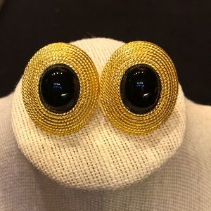 Black & Gold Earrings CINER